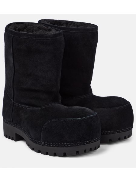 Botas de ante Balenciaga negro