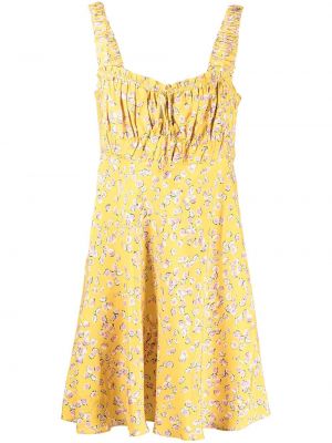 Sukienka z printem Nicholas, żółty