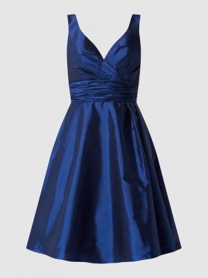 Sukienka koktajlowa Luxuar niebieska