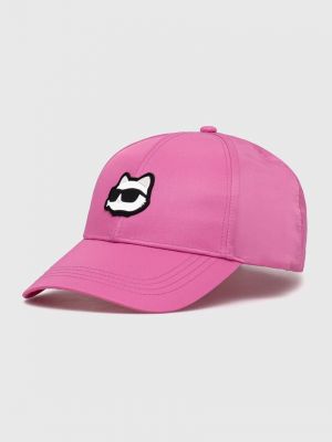 Baseball sapka Karl Lagerfeld rózsaszín