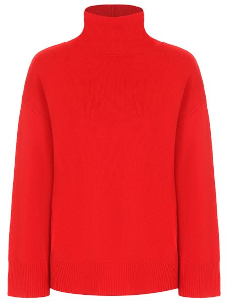 Красный кашемировый свитер Aspesi