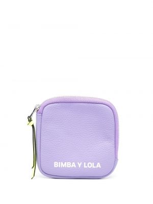 Кошелек с принтом Bimba Y Lola, фиолетовый