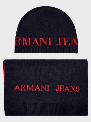 Шапка Armani Jeans черная