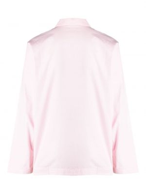 Bavlněná košile Tekla růžová