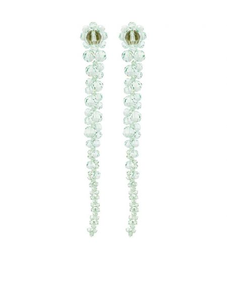 Perlen ohrring mit kristallen Simone Rocha