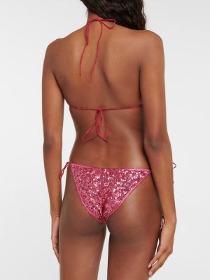 Bikini cu paiete Osã©ree roz