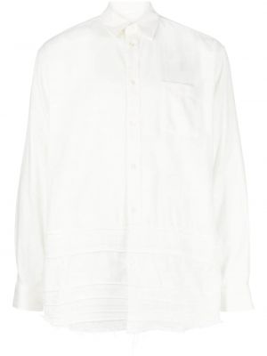 Camicia ricamata Undercover bianco