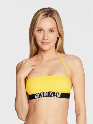 Μπικίνι Calvin Klein Swimwear κίτρινο