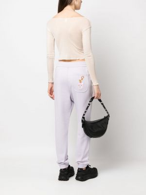 Sportovní kalhoty Vivienne Westwood fialové