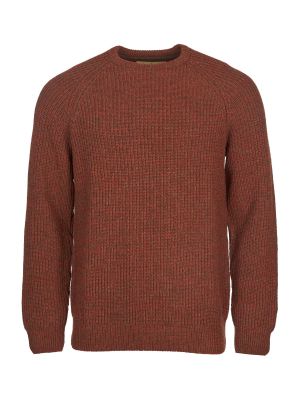Pikčasti pulover Barbour rjava