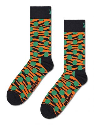 Puntíkaté ponožky s tygřím vzorem Happy Socks