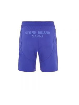 Pantalones cortos Stone Island azul