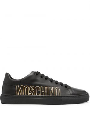 Δερμάτινα sneakers Moschino