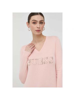 Jersey de tela jersey Guess rosa