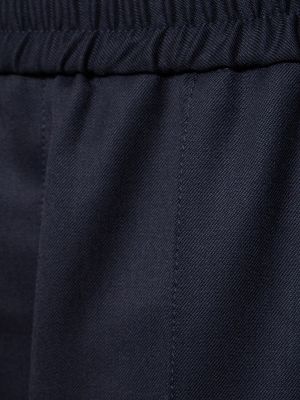 Pantalon en laine A.p.c. bleu