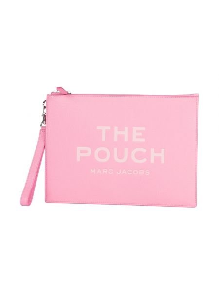 Leder clutch Marc Jacobs pink