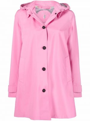 Пальто с капюшоном Save The Duck, розовый