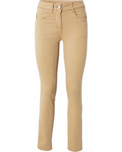 Bavlnené džínsy s vysokým pásom na zips Tom Tailor