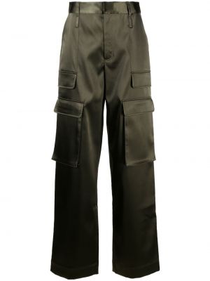 Pantaloni largi Frame - Verde