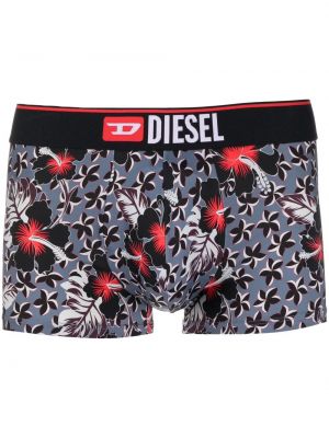 Trykt boksershorts Diesel grå