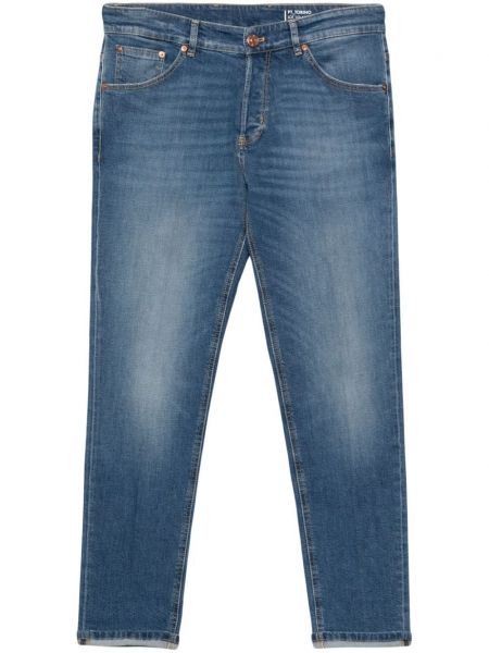 Jean 7/8 slim Pt Torino bleu