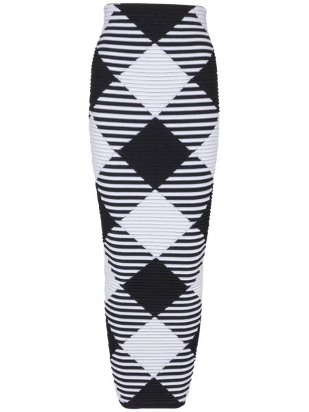 Pencil skirt Balmain sort