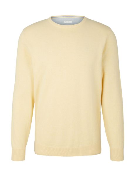 Пуловер Tom Tailor желтый