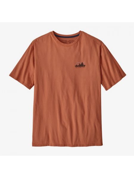 T-shirt Patagonia braun