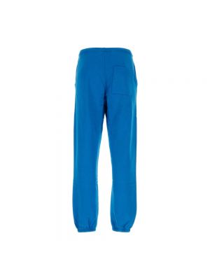 Spodnie sportowe bawełniane Sporty And Rich niebieskie
