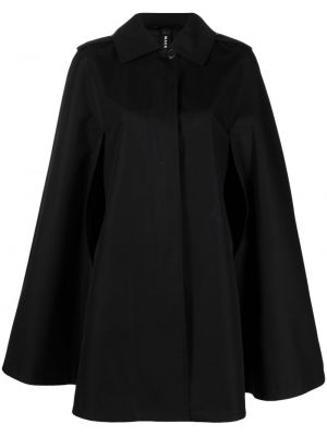 Mantel aus baumwoll Mackintosh schwarz