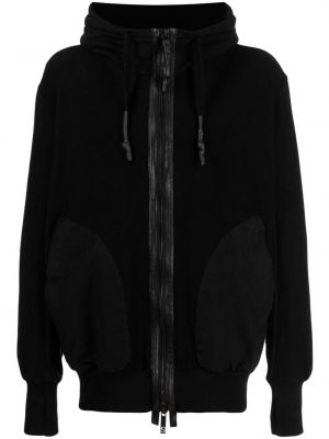 Pamučna jakna s kapuljačom Isaac Sellam Experience crna