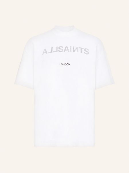 Koszulka oversize Allsaints biała