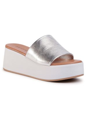 Pantolette Inuovo silber