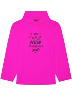 Hette t-skjorte Balenciaga rosa