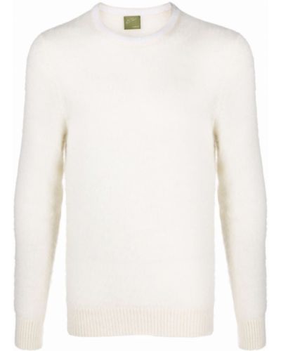 Jersey de tela jersey de cuello redondo Lardini blanco
