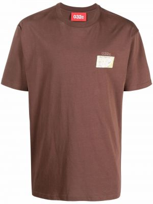 T-shirt 032c braun