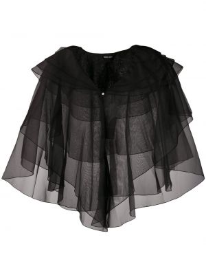 Poncho Giorgio Armani negro