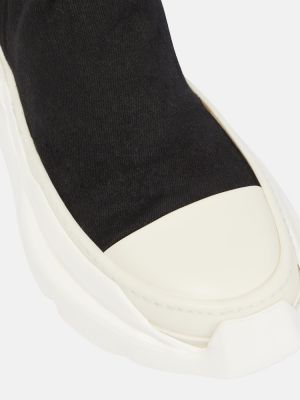 Чорапи за жартиери Rick Owens черно