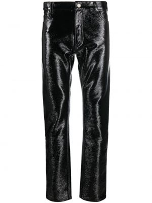 Pantaloni skinny Courrèges nero