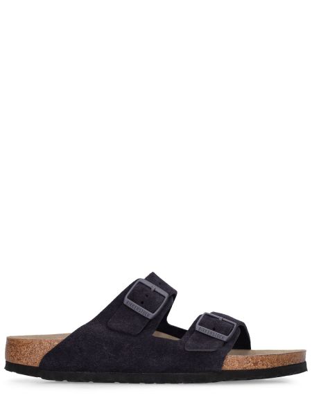 Lær sandaler med reim Birkenstock