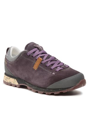 Trekking čevlji iz semiša Aku vijolična
