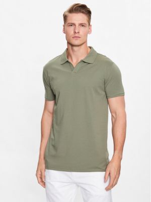 Polo marškinėliai slim fit Lindbergh žalia