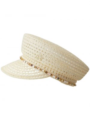 Cappello Maison Michel bianco