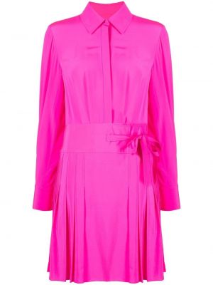 Kleid mit plisseefalten Jason Wu pink