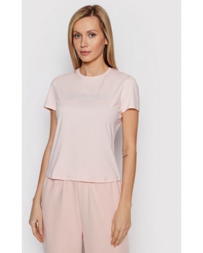 Calvin Klein Performance Funkční tričko 00GWF1K140 Růžová Slim Fit