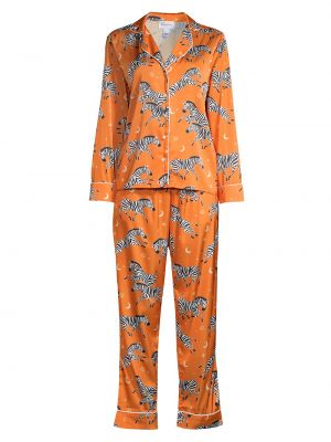 Пижама с принтом Averie Sleep оранжевая
