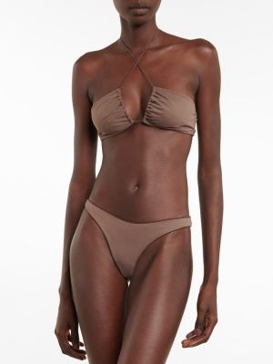 Bikini w tropikalny nadruk Tropic Of C brązowy