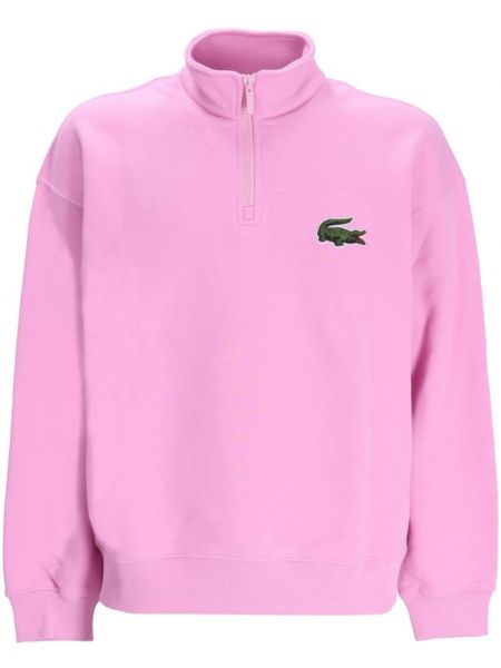 Sweatshirt aus baumwoll Lacoste pink