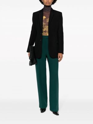 Spodnie relaxed fit Alexandre Vauthier zielone