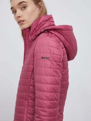 Rövid kabát Geox rózsaszín